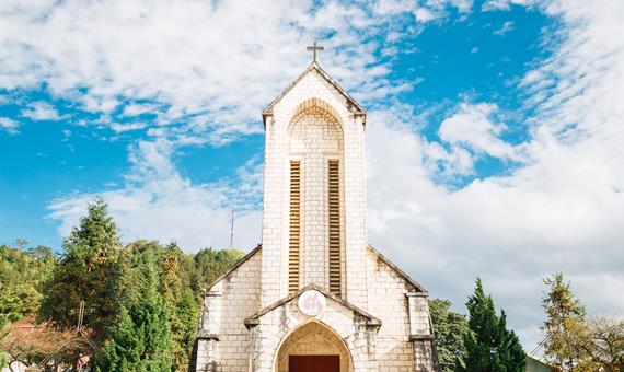 沙壩古石教堂 Notre Dame Cathedral